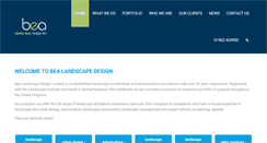 Desktop Screenshot of bealandscape.co.uk